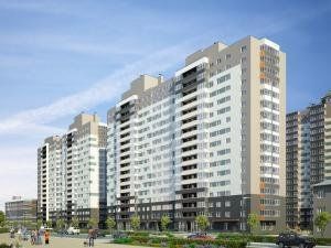 Идет строительство ЖК «Жуков». Июнь 2014 года