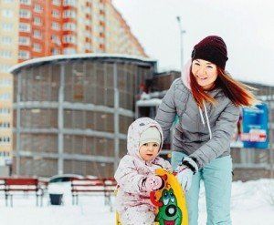 Новый микрорайон с уютными дворами