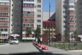 По всему району рассыпаны \"горошины\"