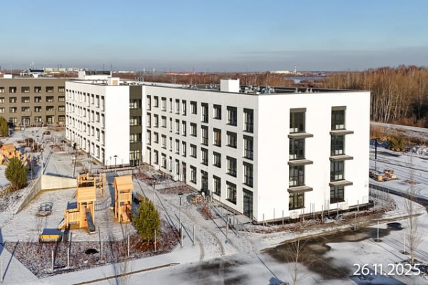 Скандиа. Квартал у озера