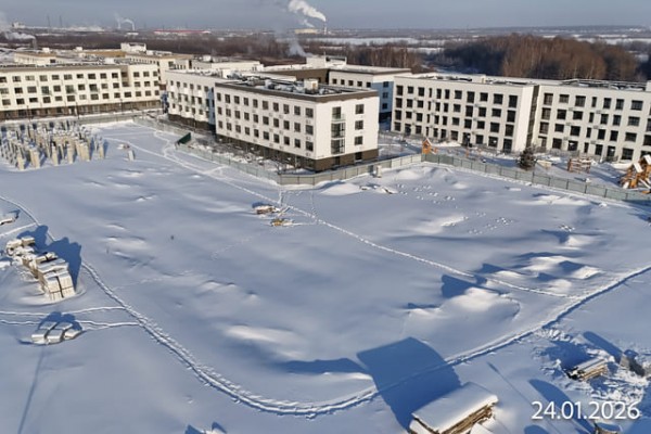 Скандиа. Квартал у озера