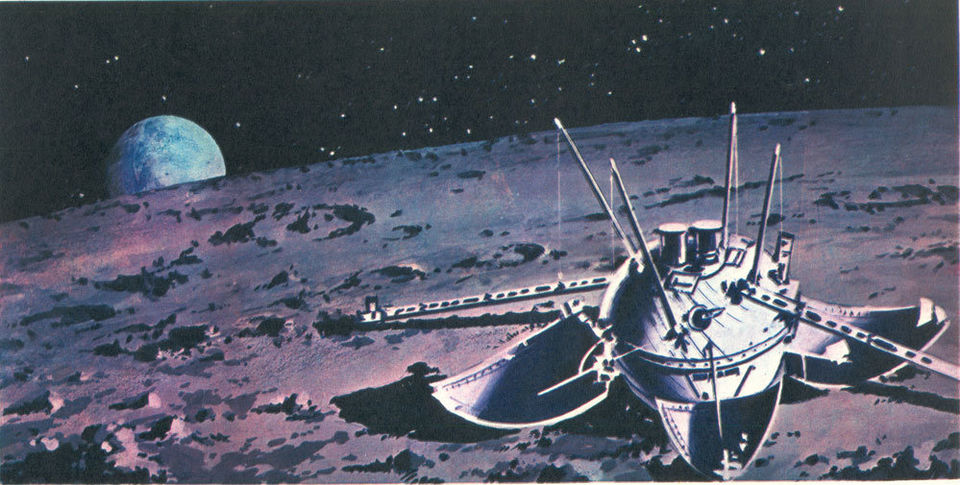52 года назад впервые в мире осуществлена посадка на Луну