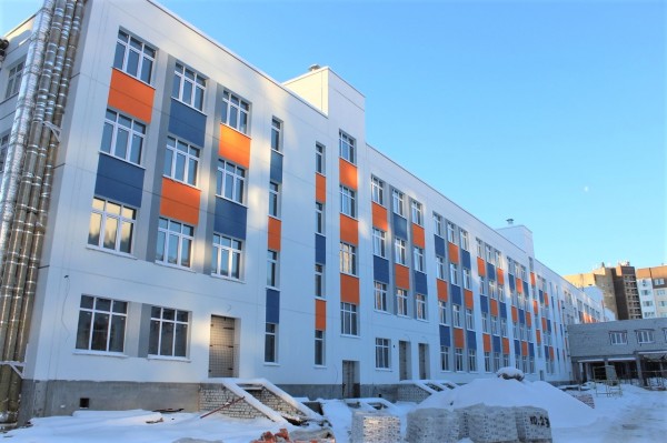 Строительство школы на Лесобазе