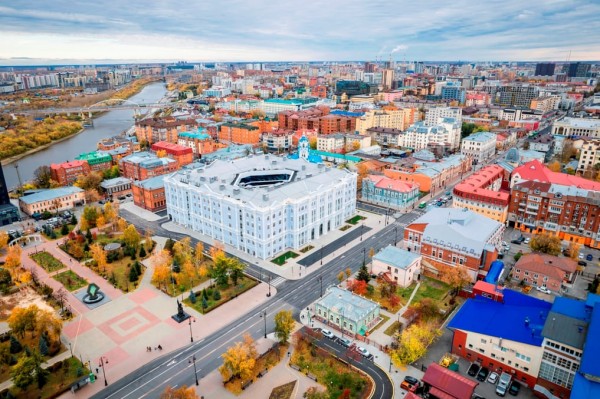 Архитектурный облик здания соответствует исторической части города