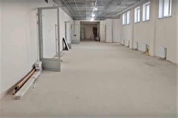 В настоящее время в здании ведётся чистовая отделка холлов и кабинетов