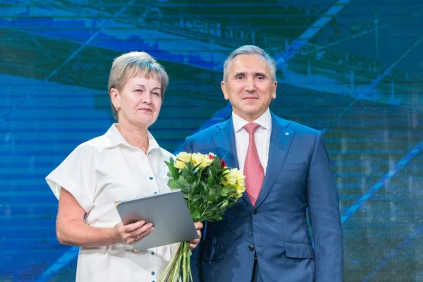 Благодарность главы региона - Вере Гурьевских