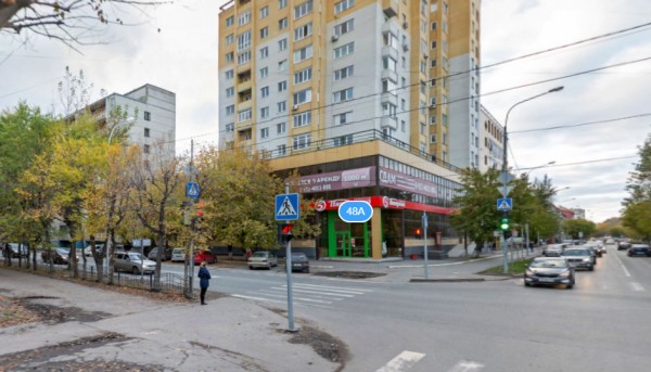Перекресток улицы Одесской с ул. Котовского