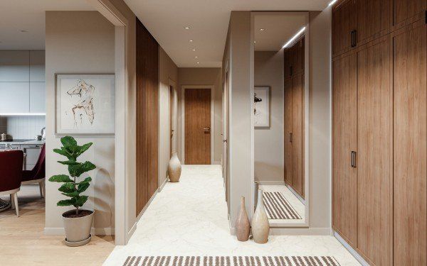 Дизайн-интерьера 2-уровневой квартиры площадью 124 кв.м