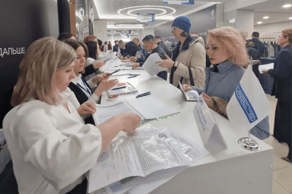 На регистрации участников Общего собрания Союза «СРОСТО», 22.04.26