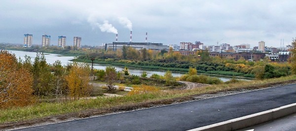 Река Тура вблизи ул. Алебашевской