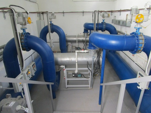 Установка ультрафиолетового обеззараживания. Соколовский водозабор