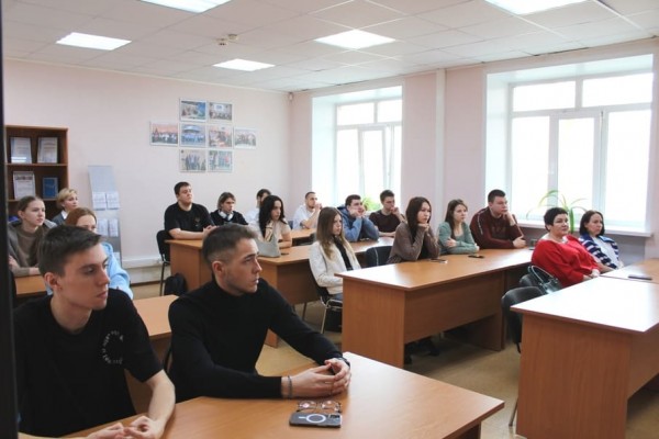 Встреча со студентами в филиале Роскадастра