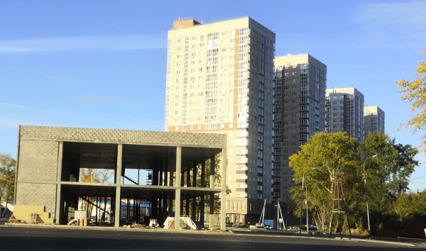 Новостройки по ул. Дамбовская