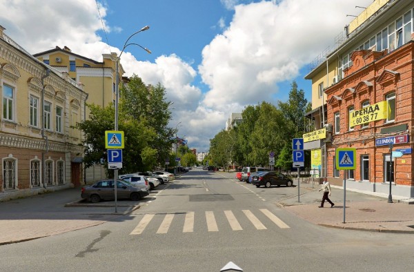 Один из участков – ул. Кирова (от ул. Герцена до ул. Советская)