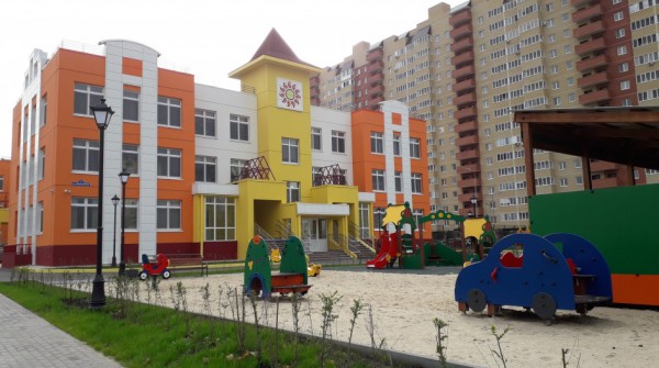 Детский сад в районе ул. Мебельщиков в Тюмени