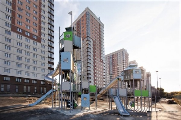 Жилой комплекс по ул. Дамбовская, введенный в эксплуатацию осенью 2025 г.