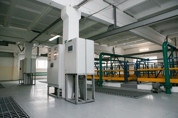 Фильтровальный зал. Соколовский водозабор