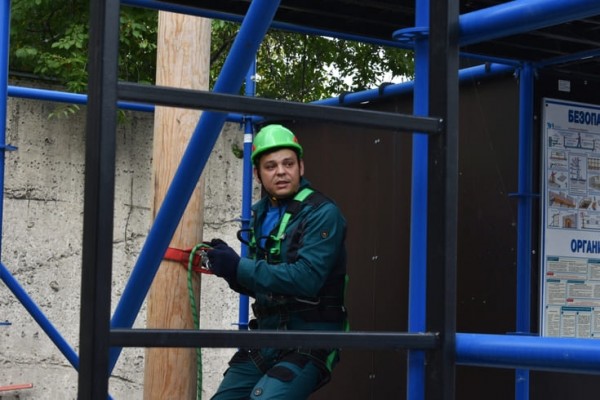 Мастер-класс по работе на высоте