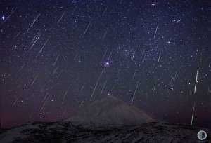 Жители России сегодня смогут наблюдать пик активности Геминид Земля в декабре проходит через рой мелких частиц, выброшенных в космос астероидом 3200 Фаэтон