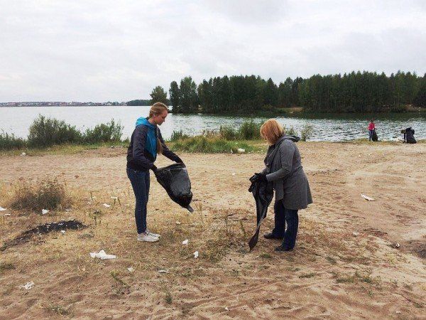 Очистка озера Андреевское