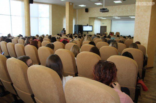 На обучающем семинаре - сотрудники МФЦ