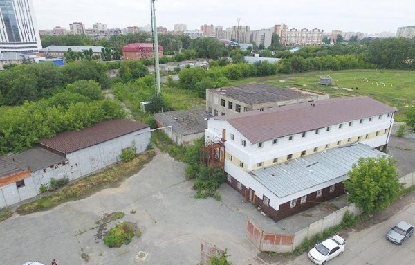 Нежилые строения на улице Одесской