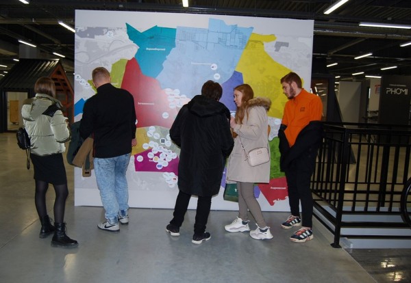 У карты с новостройками Тюмени