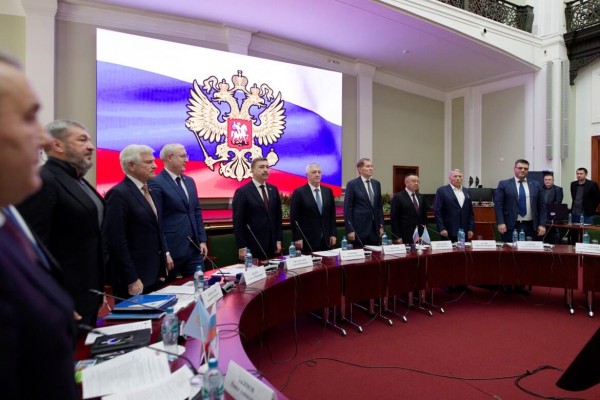 Начинается заседание Совета Российского Союза строителей, 27.11.2025