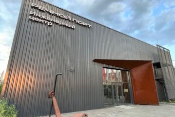 Инженерный центр «Речной порт» на улице Госпаровской, 6