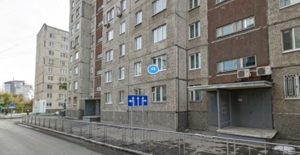 Тренировочная квартира расположена в доме по ул. Комсомольская, 44