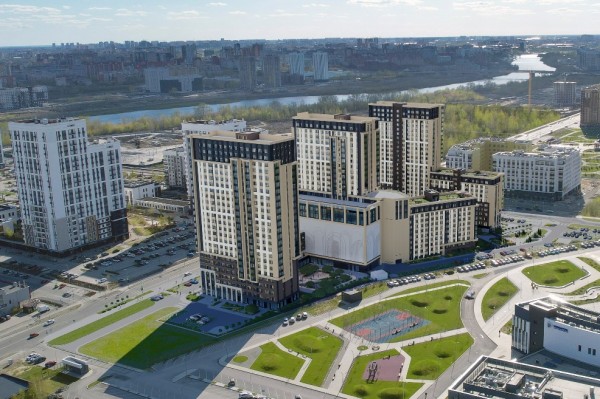 Клубный дома «Секреты» в 5-м Заречном микрорайоне города (Проект)