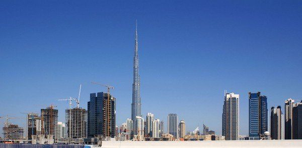 Панорама Дубая, 8 января 2008 года