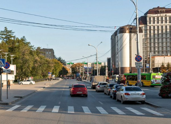 Перекрытый участок: от улицы Орджоникидзе до улицы Профсоюзной