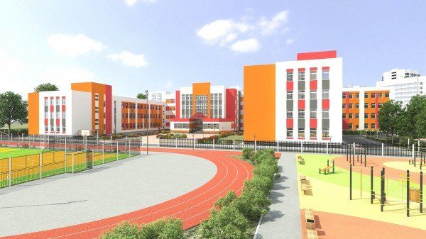 Проект школы на 1200 мест в Ямальском-2
