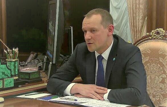 Олег Скуфинский на встрече с президентом