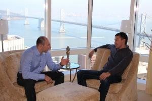 В квартире за 180 млн.руб. - отличный вид на Золотые ворота!