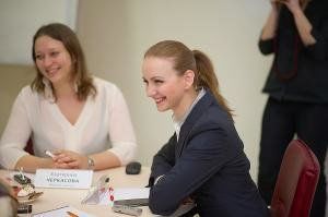 Тюменские журналисты на встрече с участниками делегации