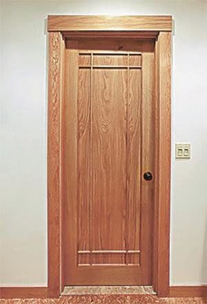 Двери из шпона