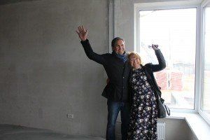 Новоселы ЖК &quot;Ожогино&quot; Сергей Муратбаев с супругой