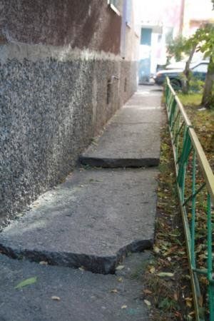 В таком виде отмостка дома...