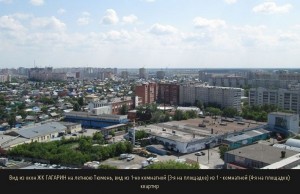 Вид из окон летом