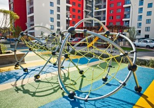 Детская площадка в домах ГП-5, 6, 7