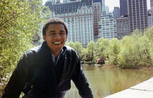 Барак Обама во время учебы в Колумбийском университете в Нью-Йорке