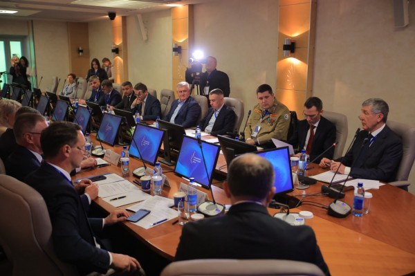 На заседании Попечительского совета Тюменского индустриального университета, 18.09.2025