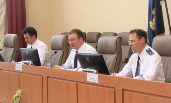 Президиум коллегии под председательством Владислава Московских (в центре)