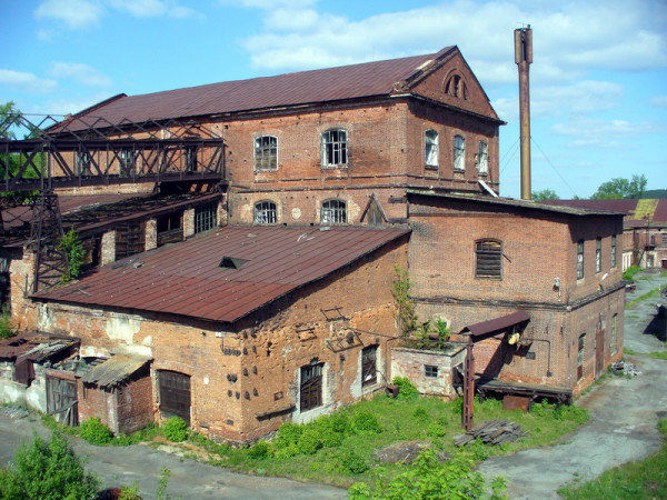 Одно из зданий Сысертского чугуноплавильного и железоделательного завода (фото XXI в.)
