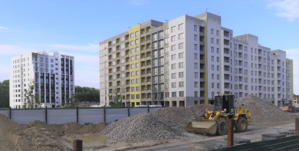 Строительство ЖК в районе ул. Медовая