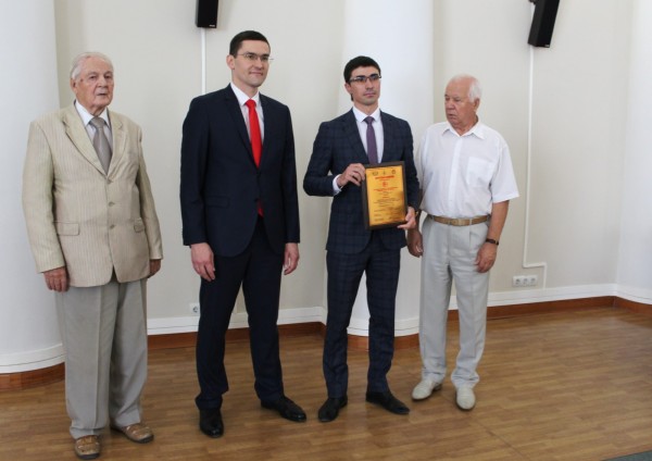 Управа ЛАО получила Почетный диплом за сквер Якова Неумоева