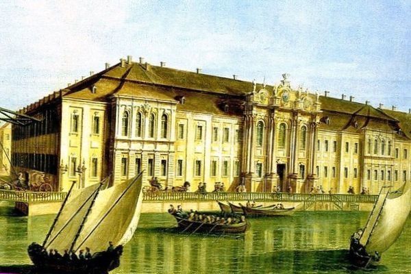 Зимний дворец времен Петра I